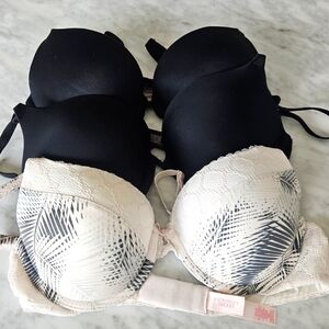 Victoria Secret Push-up Bras - Size: 34C